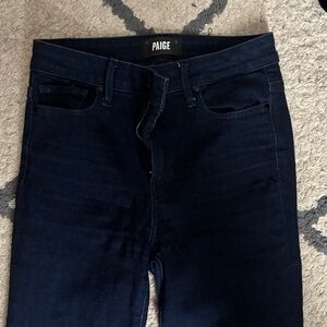 Paige jeans high rise laurel canyon like new size 25